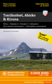Treriksröset, Abisko & Kiruna (Kart, falset)