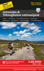 Grövelsjön & Töfsingdalens nationalpark (Kart, falset)