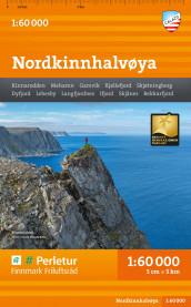 Nordkinnhalvøya (Kart, falset)