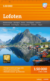 Turkart Lofoten (Kart, falset)