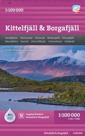Kittelfjäll & Borgafjäll (Kart, falset)