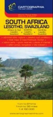 Sør-Afrika (Kart, falset)