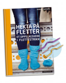 Hekta på fletter og flettepinner (Pakke)
