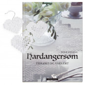 Omslag - Hardangersøm - tidløst og vakkert inkl. materialpakke