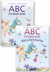 ABC for barske barn, bok og aktivitetsbok av Anne Østgaard (Pakke)