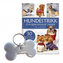 Hundestrikk + refleksbein (Pakke)