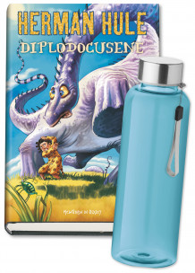 Herman Hule 4: Diplodocusene og drikkeflaske av Kyle Mewburn (Pakke)