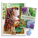 Omslag - Håndarbeid fra hagen + Min hagekalender