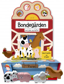 Bondegården med lyder og klaffer! og Bondegård trefigurer (Pakke)