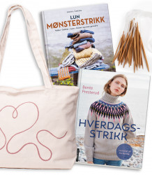 Fyldig strikkebok-pakke (Pakke)