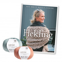 Sommerlig hekling + to garnnøster (Pakke)